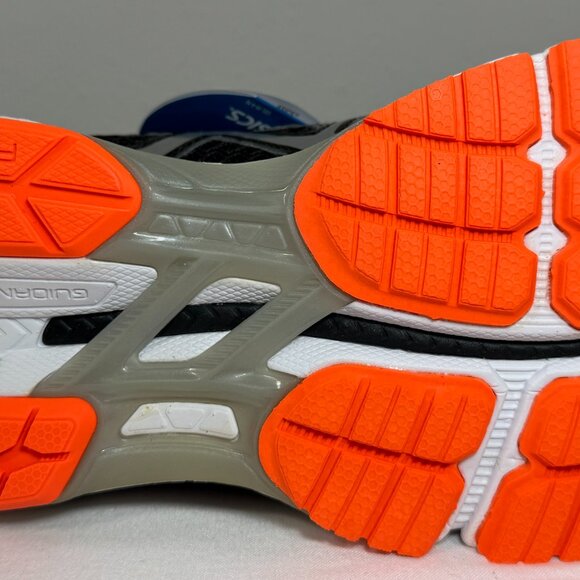 ASICS GT-2000 2 Lite-Show Men’s Running Shoes Black/Lite/Flash Orange Size 9 NEW - Picture 13 of 16